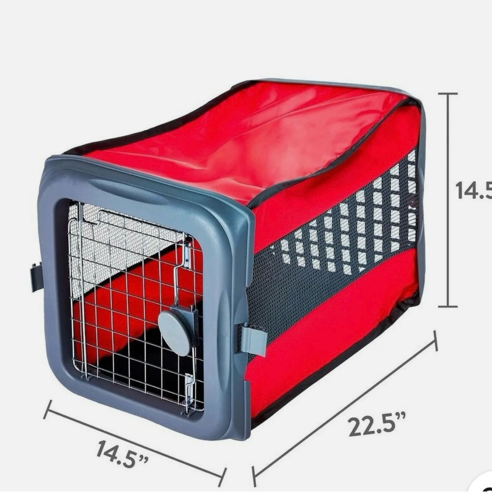 Pet Travel Pop up Crate & Collapsible Travel Cup - Picture 8 of 10